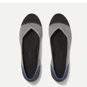 New Rothy’s “the flat” Grey Mist Captoe w/o box